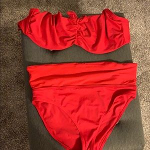Red bikini